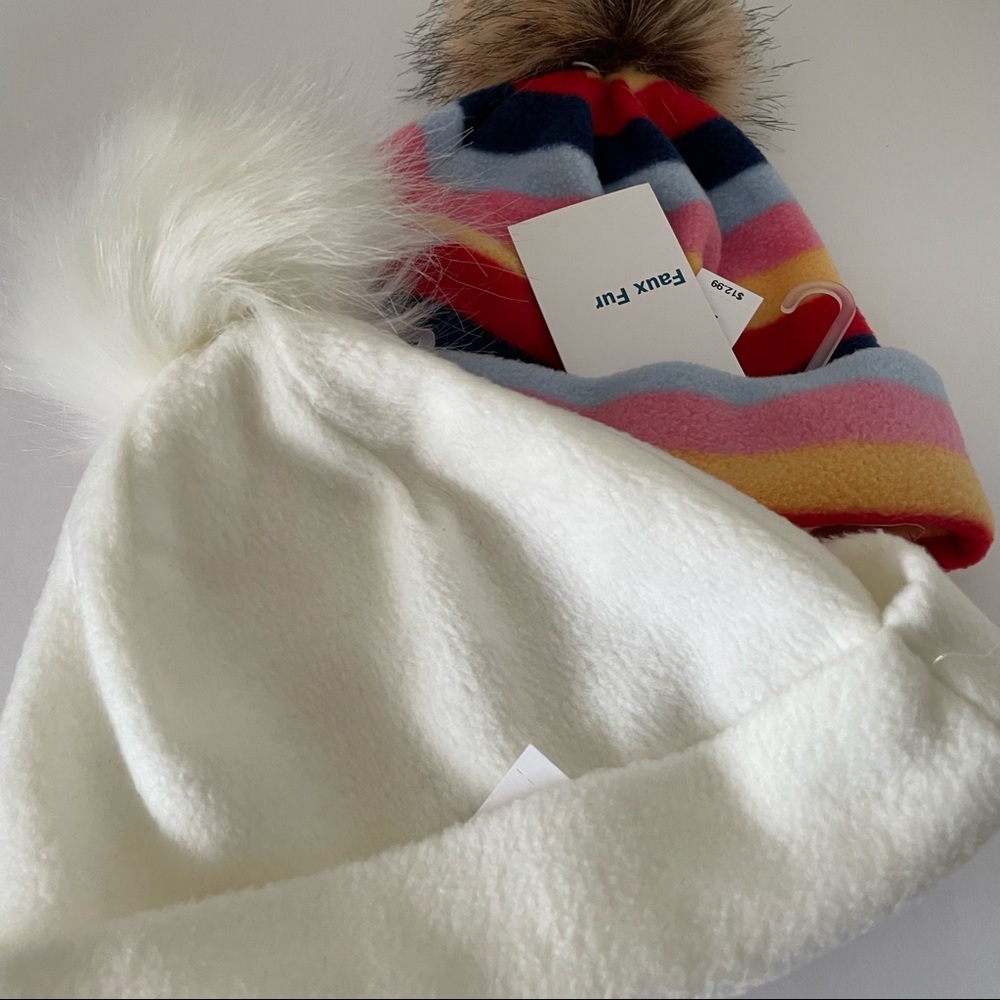 2 Old Navy Fleece Hats